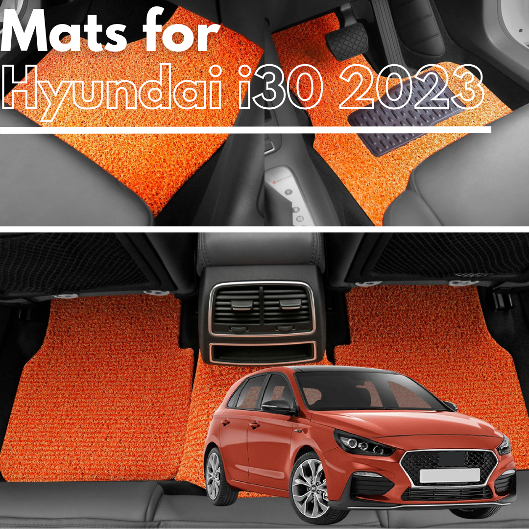 Hyundai® i30 hatch 2017-2021 Compatible Premium Honeycomb Car Mats from  CarMatsCulture Easy Clean, Durable