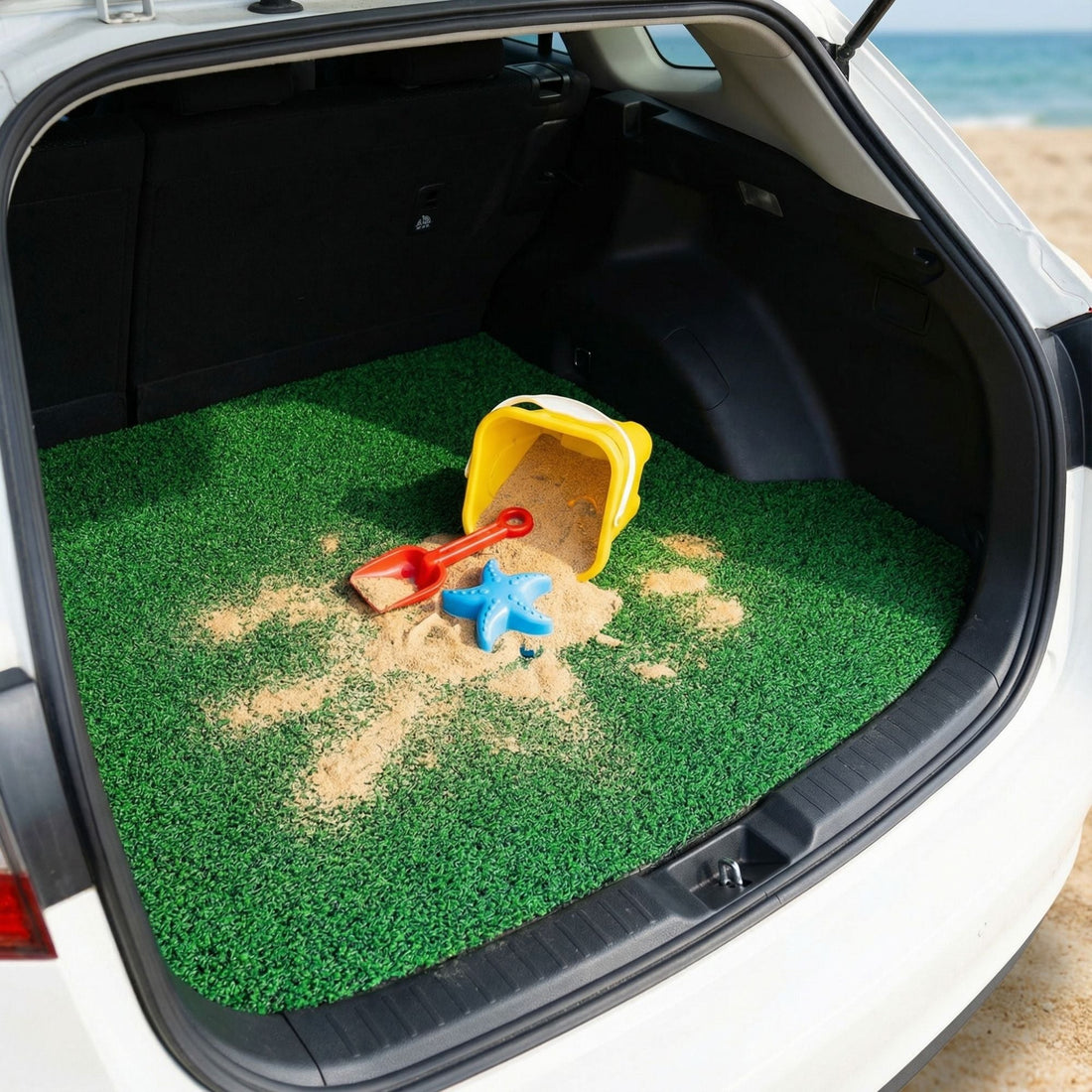 Beach Ready Car Mats Protect Your Interior on Sand