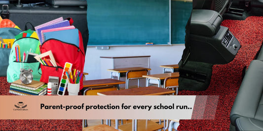 Perth School Run Survival: CarMatsCulture™ Mats Defeat Juice Boxes & Crumbs