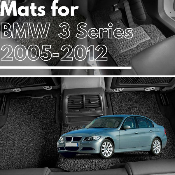 for BMW 3 Series Coupe/Convertible (E92 E93)2005-2013, Premium Car Floor Mats
