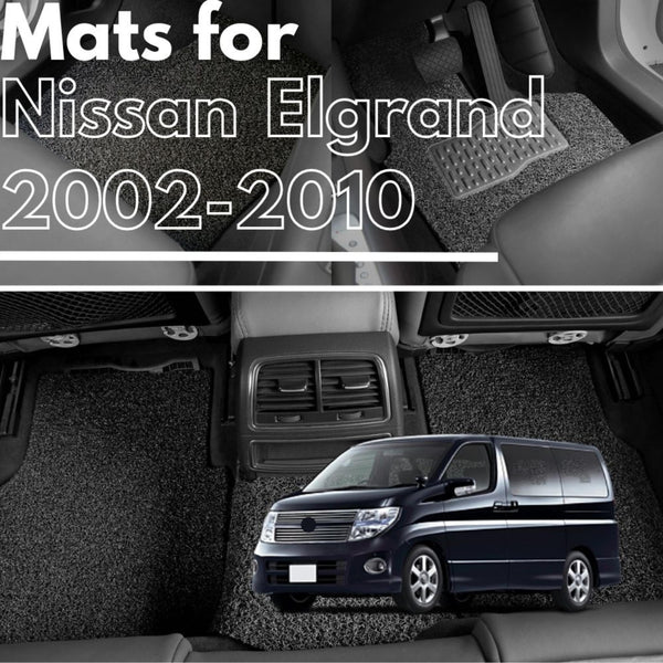 for Nissan Elgrand E51 2nd Gen2002-2010, Premium Car Floor Mats