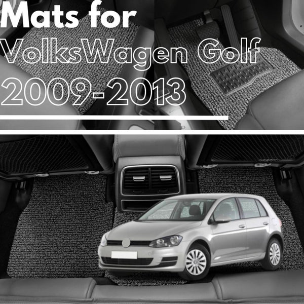 for VolksWagen Golf Hatch/Wagon (MK6)2009-2013, Premium Car Floor Mats