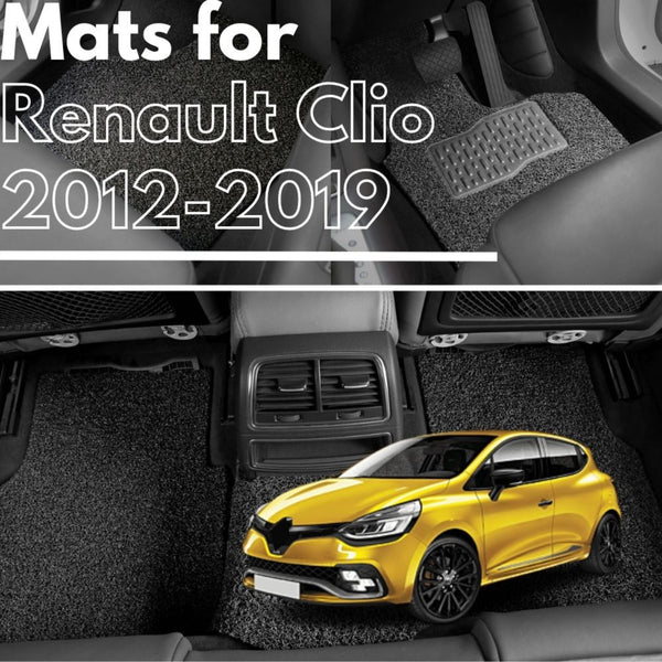 for Renault Clio (BH/KH)2012-2019, Premium Car Floor Mats