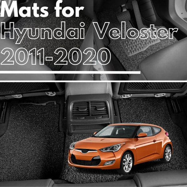 for Hyundai Veloster (FS) 2011-2018, Premium Car Floor Mats