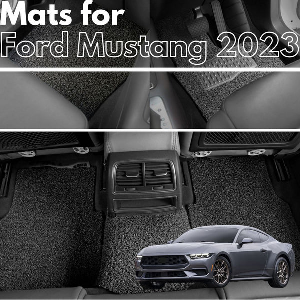 for Ford Mustang (S550)2015-2024, Premium Car Floor Mats