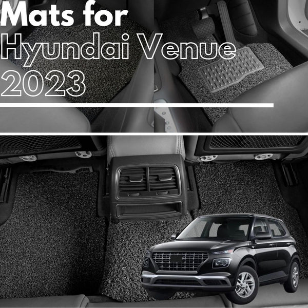 for Hyundai Venue 2019-Current, Premium Car Floor Mats