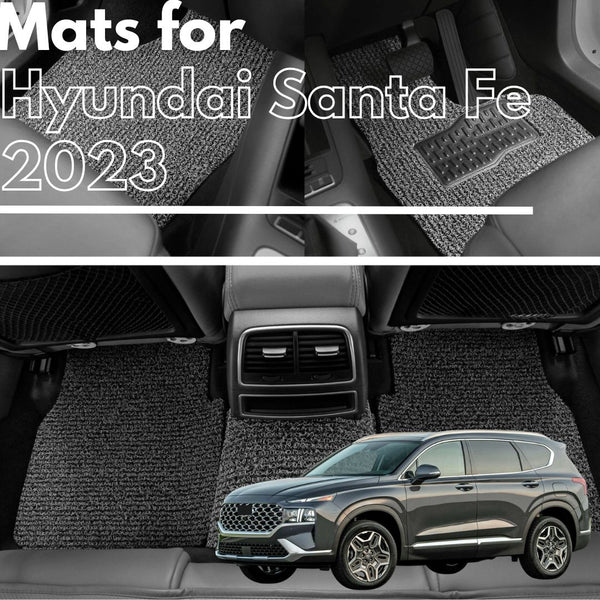 for Hyundai Santa Fe (TM)2019-2023, Premium Car Floor Mats