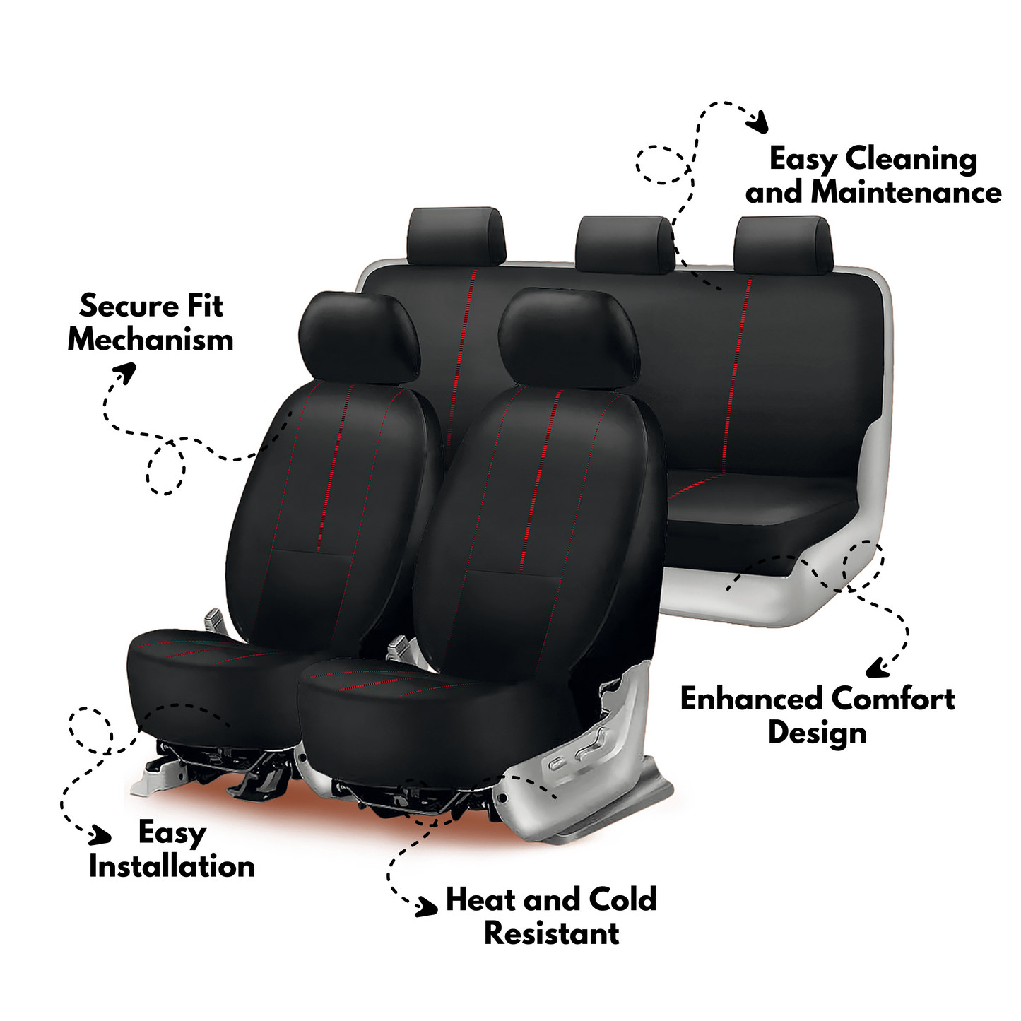 Cover DUO Bundle -  Seat Cover + Steering Wheel Cover