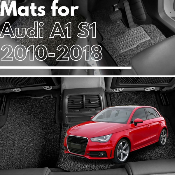 for Audi A1 S1 (Hatch Sportback)2010-2018, Premium Car Floor Mats