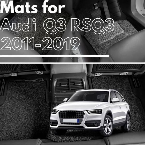 for Audi Q3 RSQ3 2011-2019, Premium Car Floor Mats