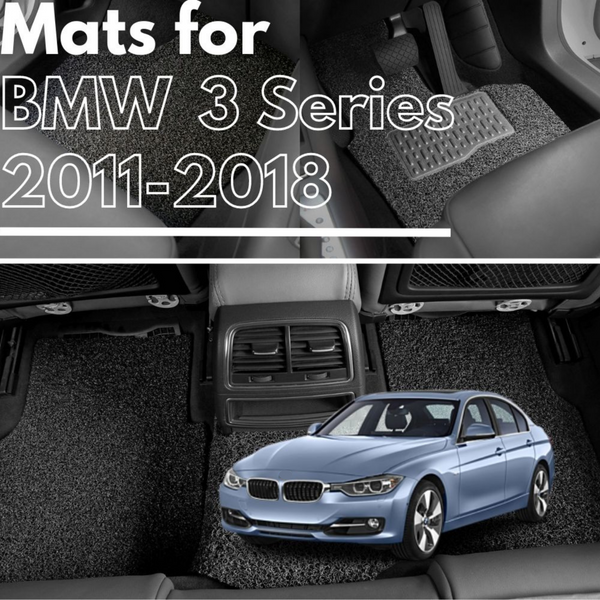 for BMW 3 Series (F30 F31)2011-2018, Premium Car Floor Mats