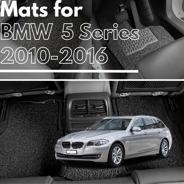 for BMW 5 Series (F07 F10 F11)2010-2016, Premium Car Floor Mats