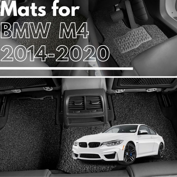 for BMW M4 (F82 F83)2014-2020, Premium Car Floor Mats