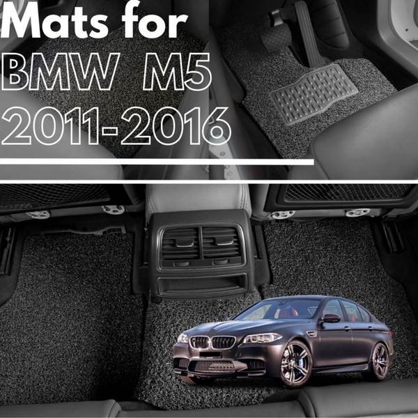 for BMW M5 (F10)2011-2016, Premium Car Floor Mats