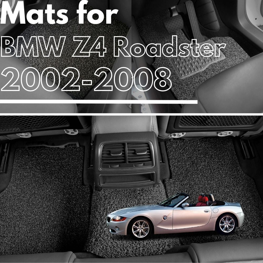 for BMW Z4 Roadster (E85 E86)2002-2008, Premium Car Floor Mats
