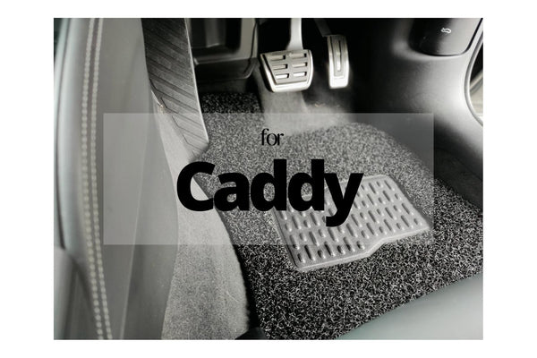 for VolksWagen Caddy Front Only2005-2021, Premium Car Floor Mats