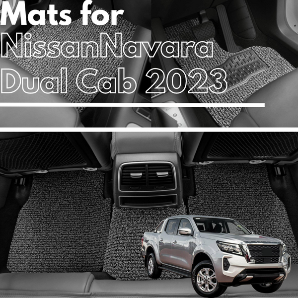 for Nissan Navara Dual Cab (DX/D22 STR)1997-2018, Premium Car Floor Mats
