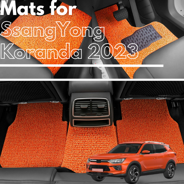 for KGM SsangYong Korando 2019-Current, Premium Car Floor Mats