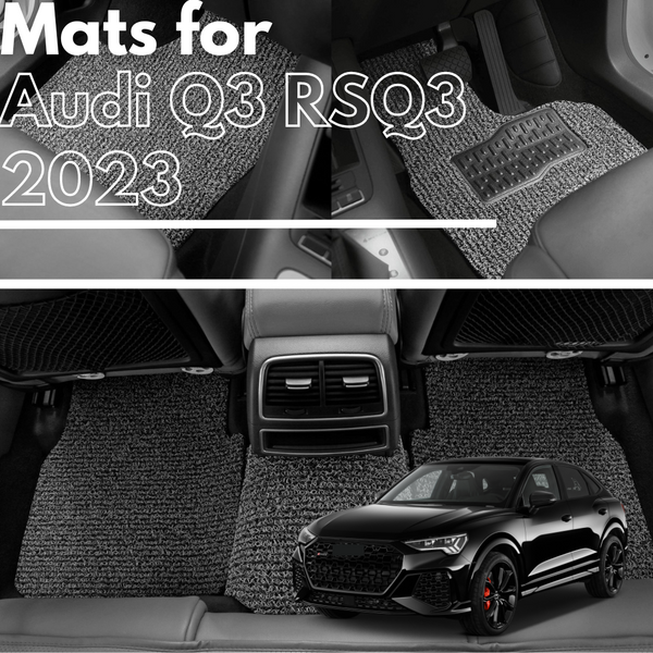 for Audi Q3 RSQ3 2018-Current, Premium Car Floor Mats