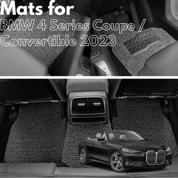 for BMW 4 Series Coupe/Convertible (G22 G23)2021-Current, Premium Car Floor Mats