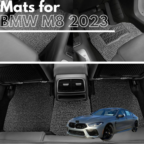 for BMW M8 4-Door Gran Coupe (F93)2019-Current, Premium Car Floor Mats