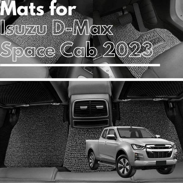 for Isuzu D-Max Space Cab 2013-2020, Premium Car Floor Mats