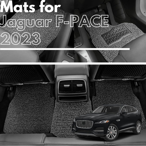 for Jaguar F-PACE 2016-Current, Premium Car Floor Mats