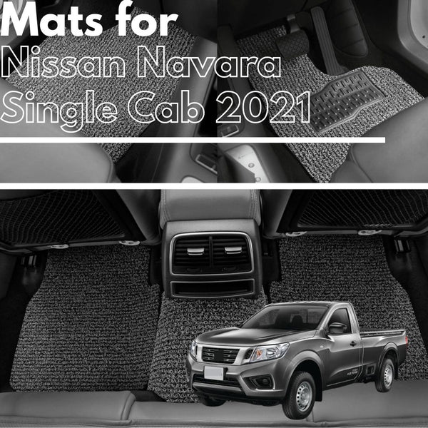 for Nissan Navara Single Cab (D40 ST/STX)2005-2014, Premium Car Floor Mats