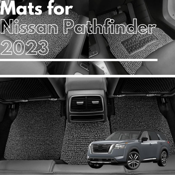 for All-new Nissan Pathfinder  7 seater (R53)2022-Current , Premium Car Floor Mats, New Arrival!
