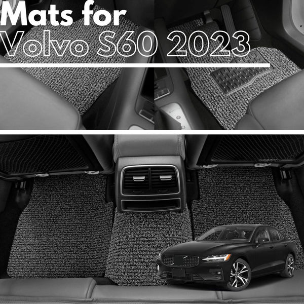 for Volvo S60 2019-Current, Premium Car Floor Mats