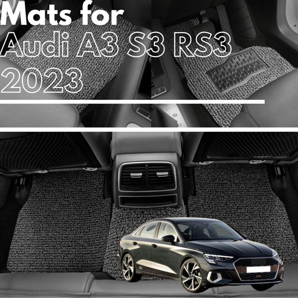 for Audi A3 S3 RS3 (Convertible)2013-2020, Premium Car Floor Mats