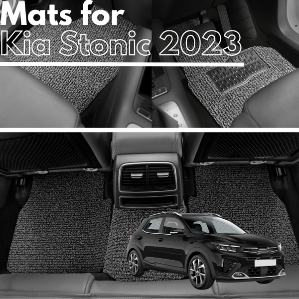 for Kia Stonic 2021-Current, Premium Car Floor Mats