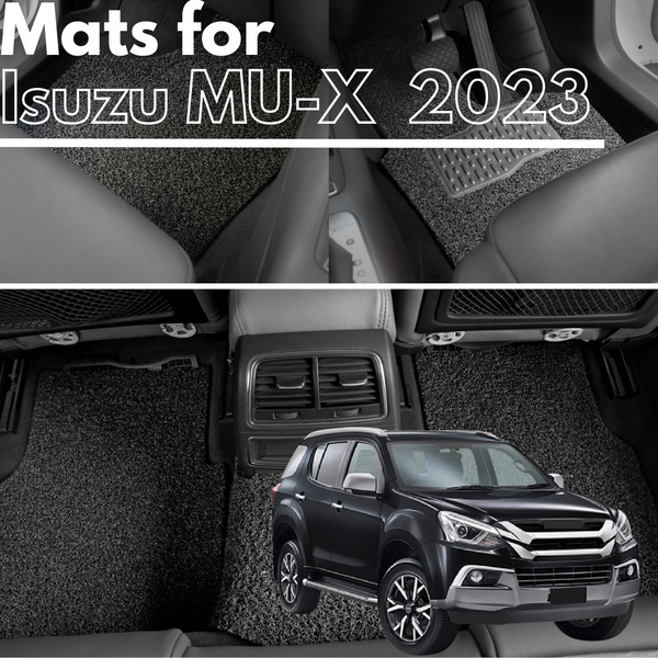 for Isuzu MU-X 2021-Current, Premium Car Floor Mats