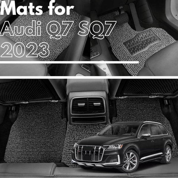 for Audi Q7 SQ7 2015-Current, Premium Car Floor Mats