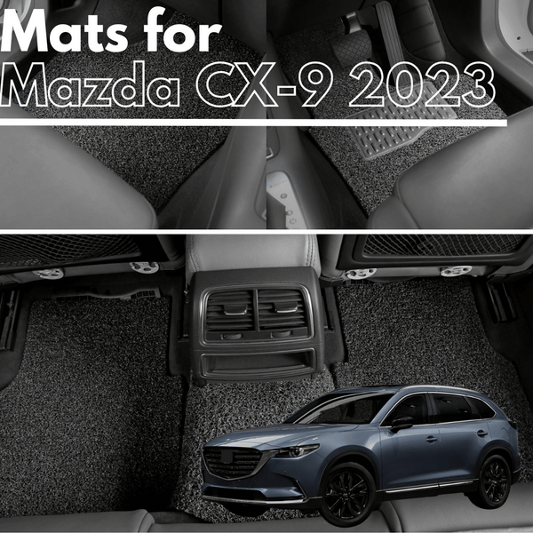 for Mazda CX-9 (TC)2016-Current, Premium Car Floor Mats
