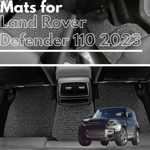 for Land Rover Defender 110 2020-Current, Premium Car Floor Mats