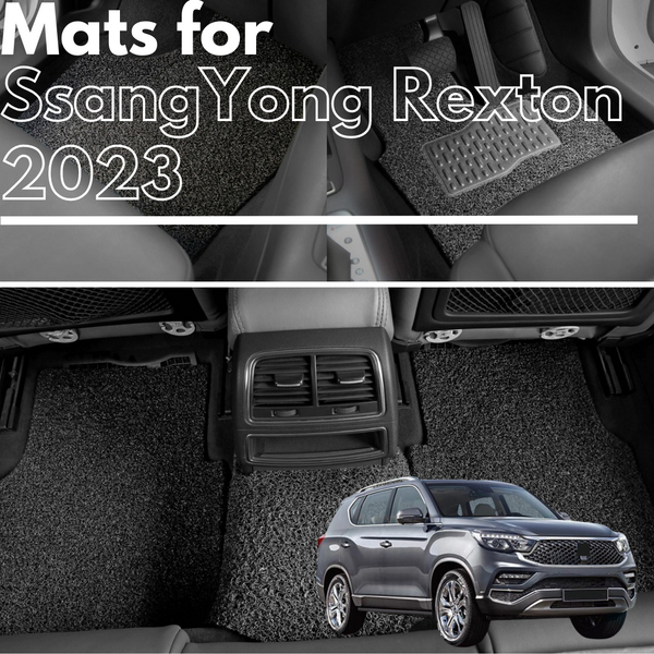for KGM SsangYong Rexton 2017-Current, Premium Car Floor Mats