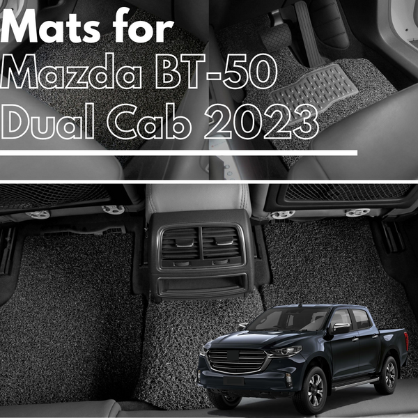for Mazda BT-50 Dual Cab (TF)2020-current, Premium Car Floor Mats