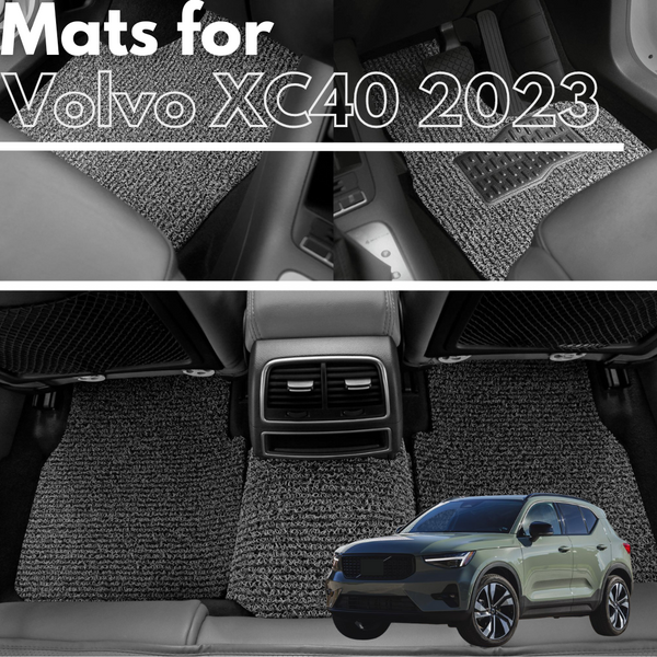 for Volvo XC40 2018-Current, Premium Car Floor Mats