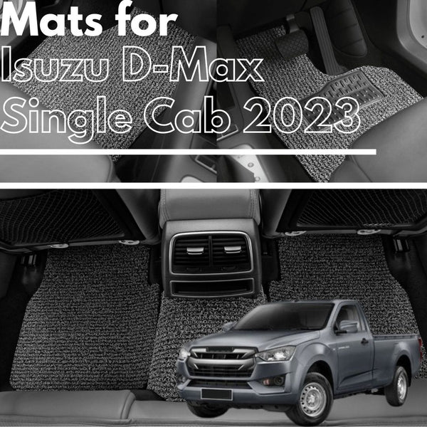 for Isuzu D-Max Single Cab 2020-Current, Premium Car Floor Mats
