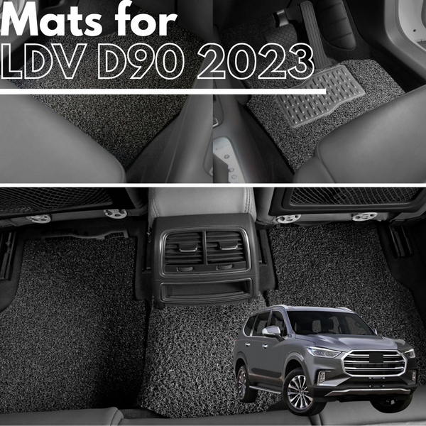 for LDV D90 2017-Current, Premium Car Floor Mats