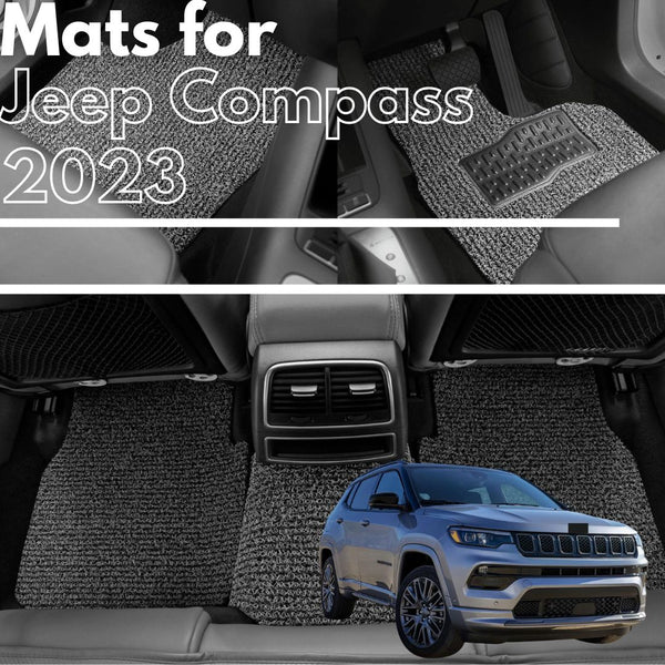 for Jeep Compass 2017-Current, Premium Car Floor Mats