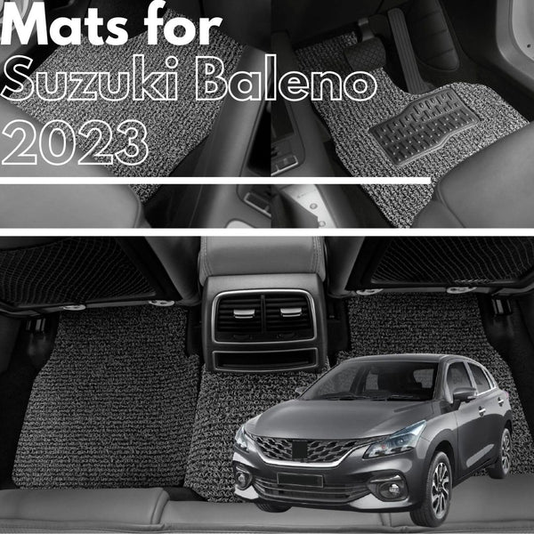 for Suzuki Baleno 2015-Current, Premium Car Floor Mats