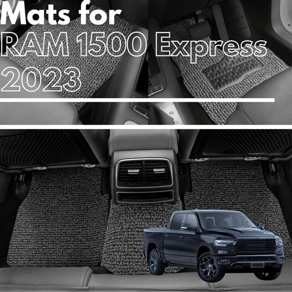 for RAM 1500 Express (DT)2019-Current, Premium Car Floor Mats