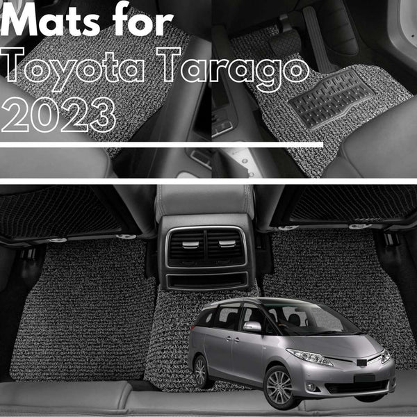 for Toyota Tarago (Estima) 8 Seater2006-2020, Premium Car Floor Mats