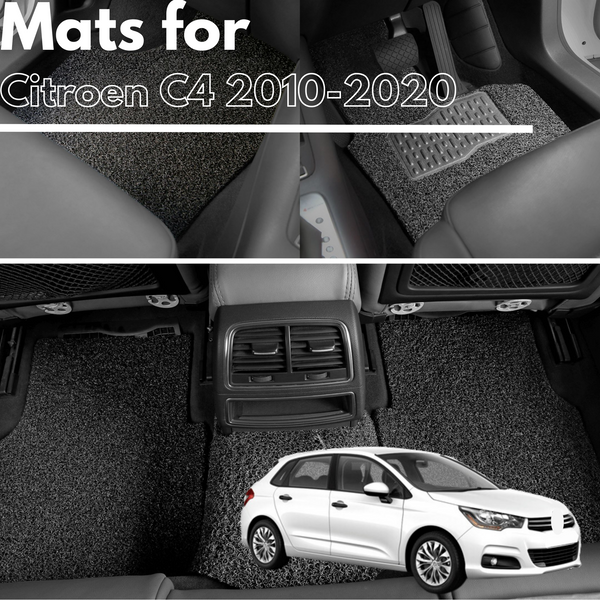 for Citroen C4 2010-2020, Premium Car Floor Mats