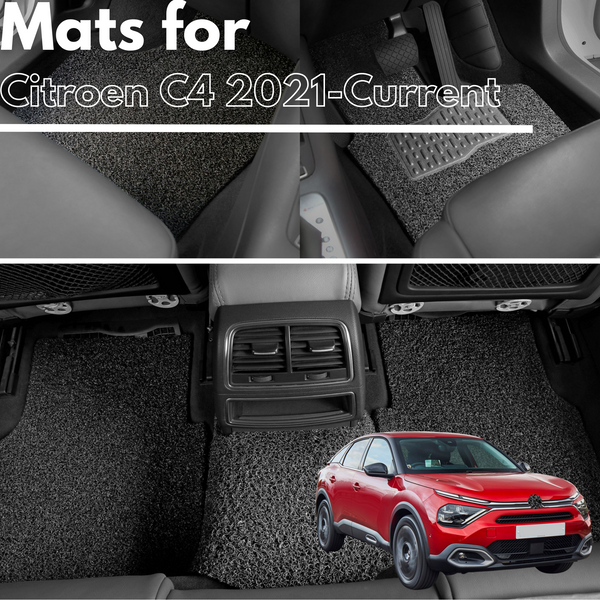 for Citroen C4 2021-Current, Premium Car Floor Mats