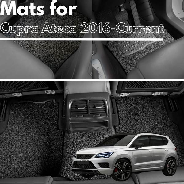 for Cupra Ateca 2016-Current, Premium Car Floor Mats