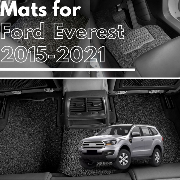 for Ford Everest 2015-2022, Premium Car Floor Mats