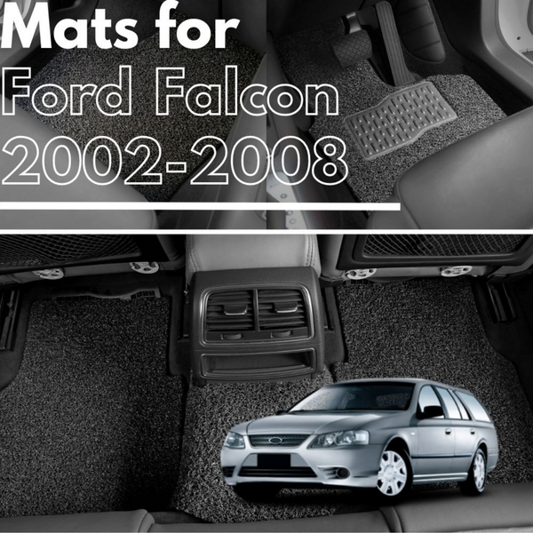 for Ford Falcon Ute Single Cab (BA BF)2002-2008, Premium Car Floor Mats